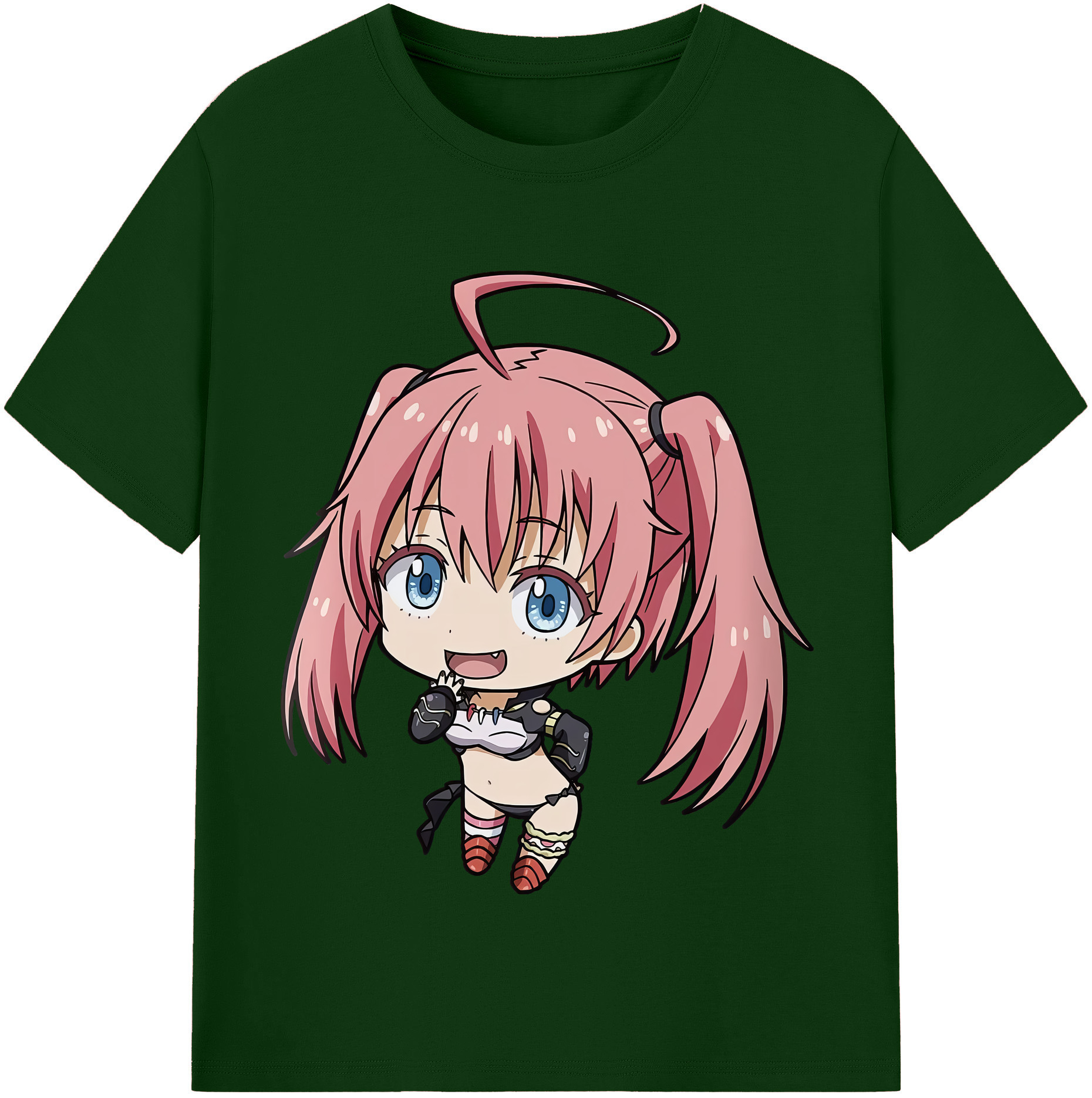 （画像用） 転スラ Regarding Reincarnated to Slime 綿100％半袖Tシャツ（フロントプリント）